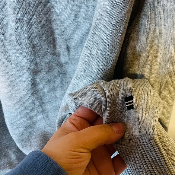 Nautica V-neck sweater gray - Picture 3 of 4